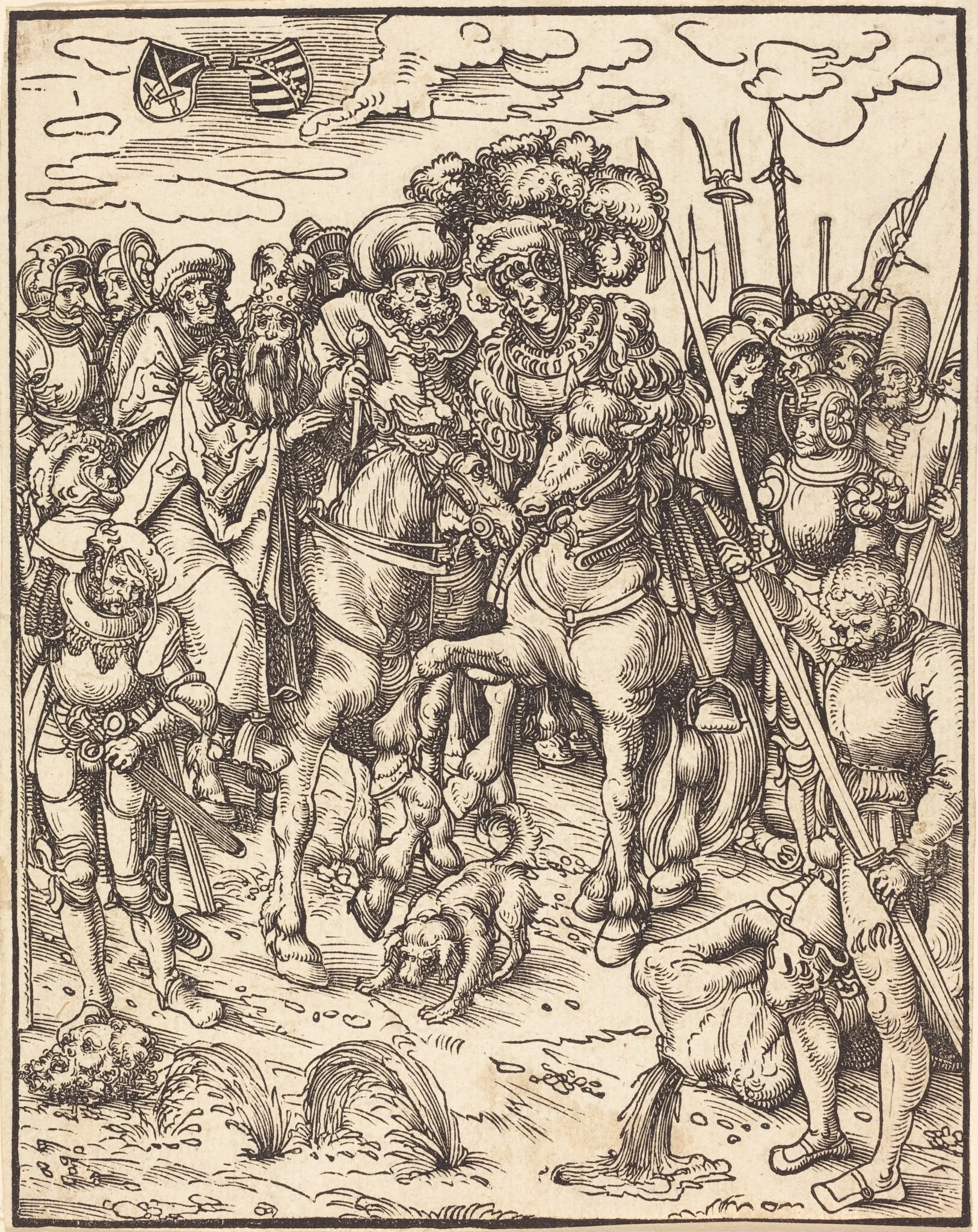 Saint Matthew, by Lucas Cranach the Elder, ink, 1512