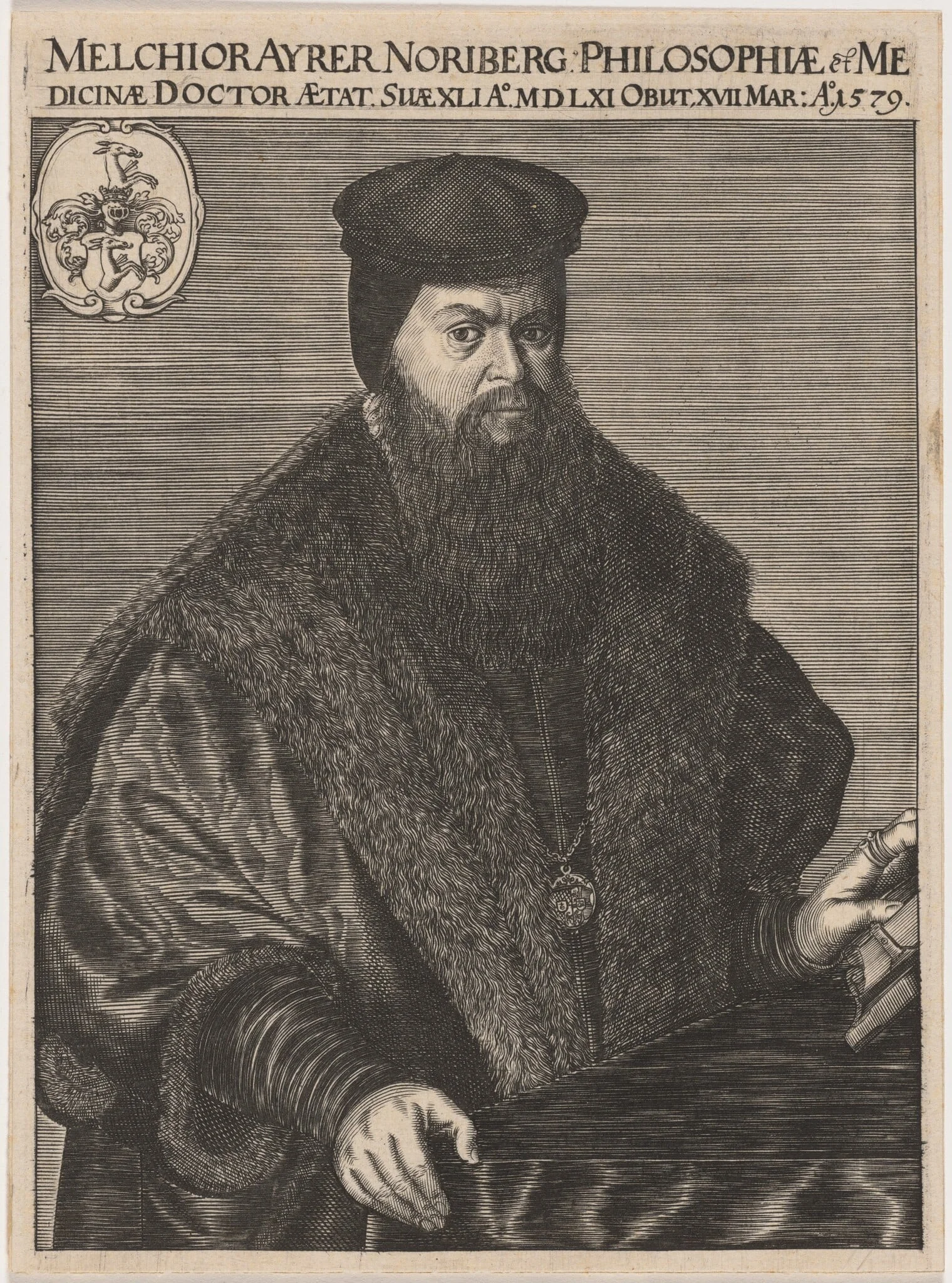 Melchior Ayrer, Philosopher and Doctor
