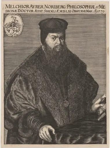 Melchior Ayrer, Philosopher and Doctor