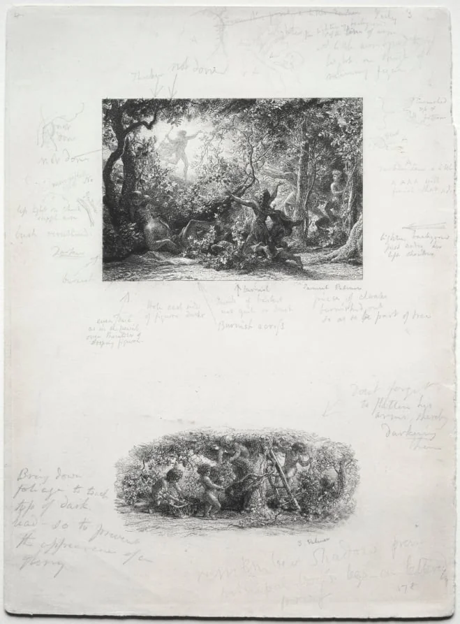 The Vine, by Samuel Palmer, 1852