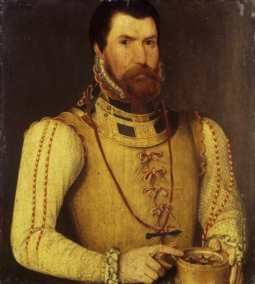 Edward Fiennes de Clinton, Later 1st Earl of Lincoln, by Unknown, oil, 1562