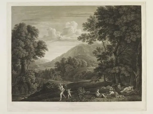 Adonis carried off by Venus