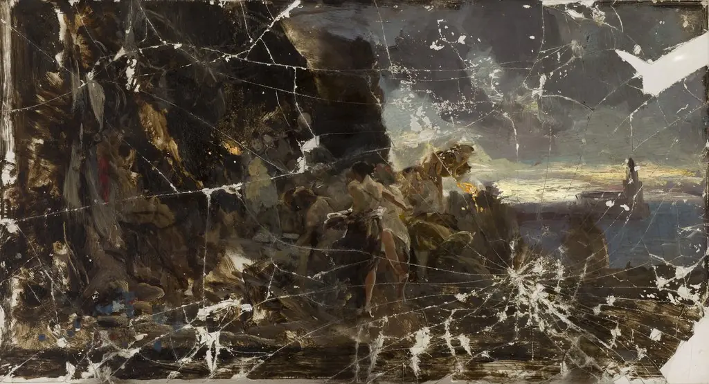 Capri in the Reign of Tiberius – Sketch to the Painting