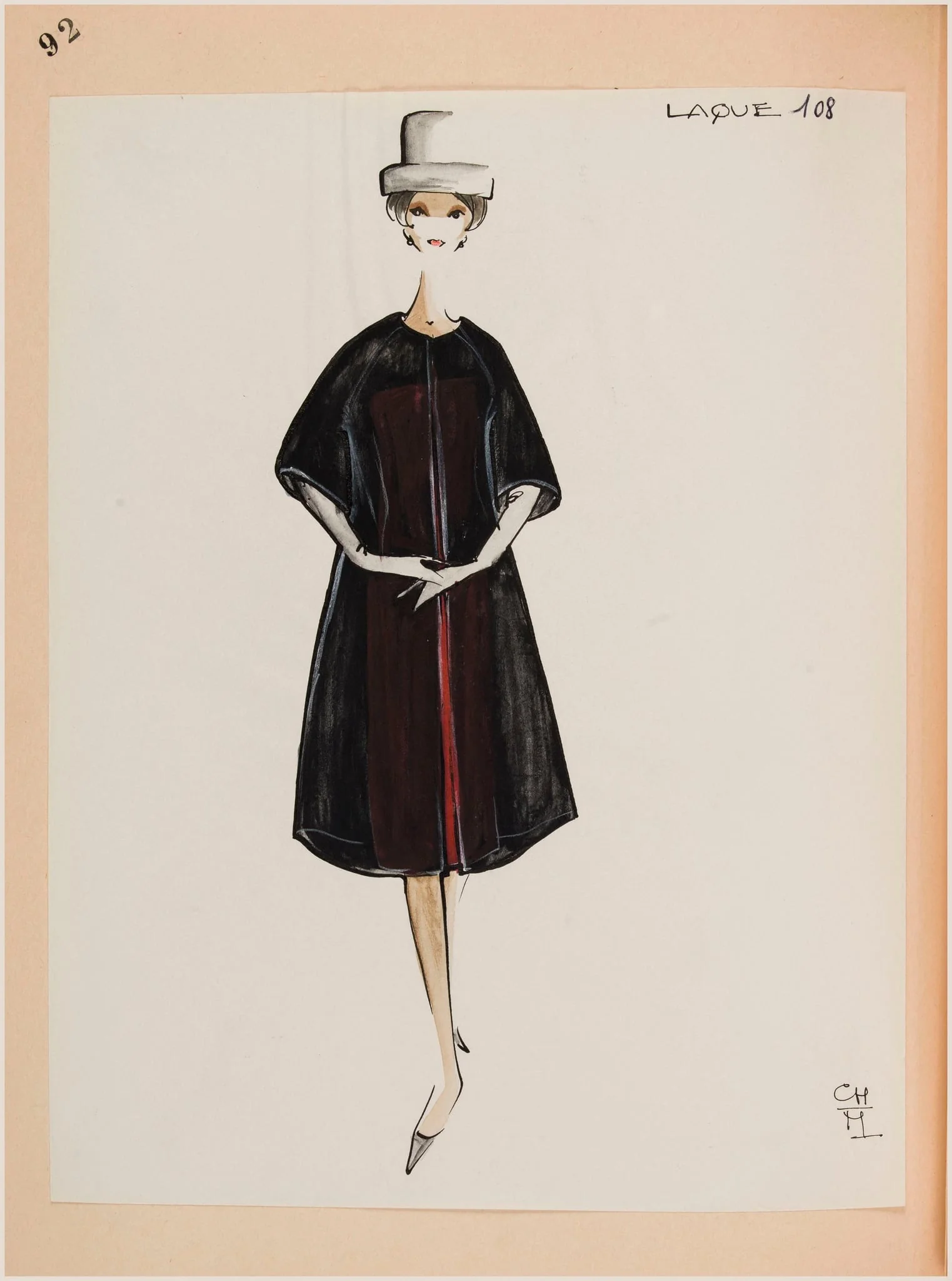 Laque, by Carven, 1963