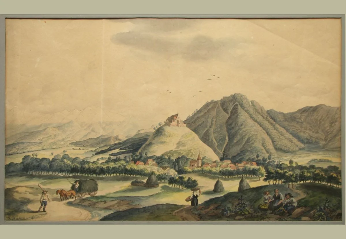 Cisnădioara, by Franz Neuhauser