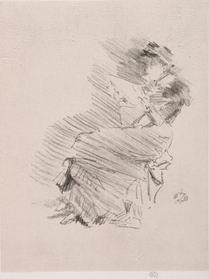 Reading, by James McNeill Whistler, 1879