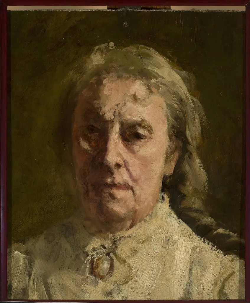 Head of a woman