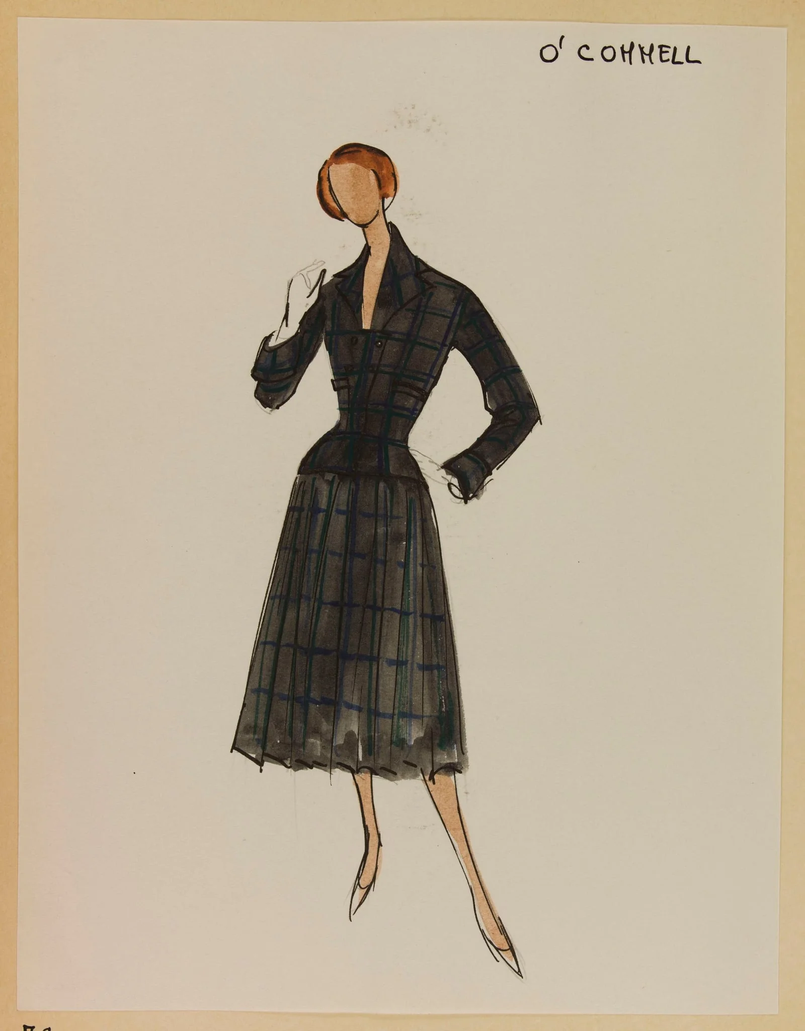 O'Connell, by Carven, 1955