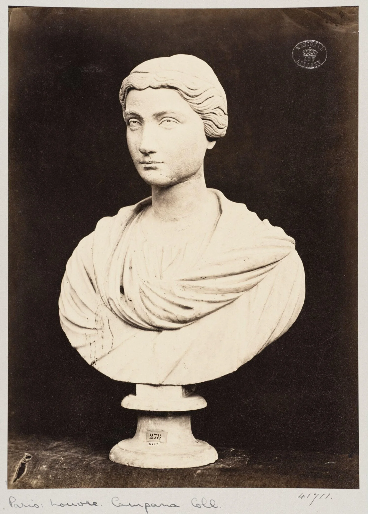 Marble bust of Julia Sabina, wife of Adrian