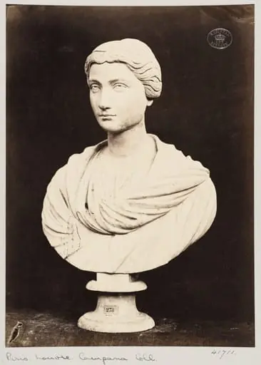Marble bust of Julia Sabina, wife of Adrian