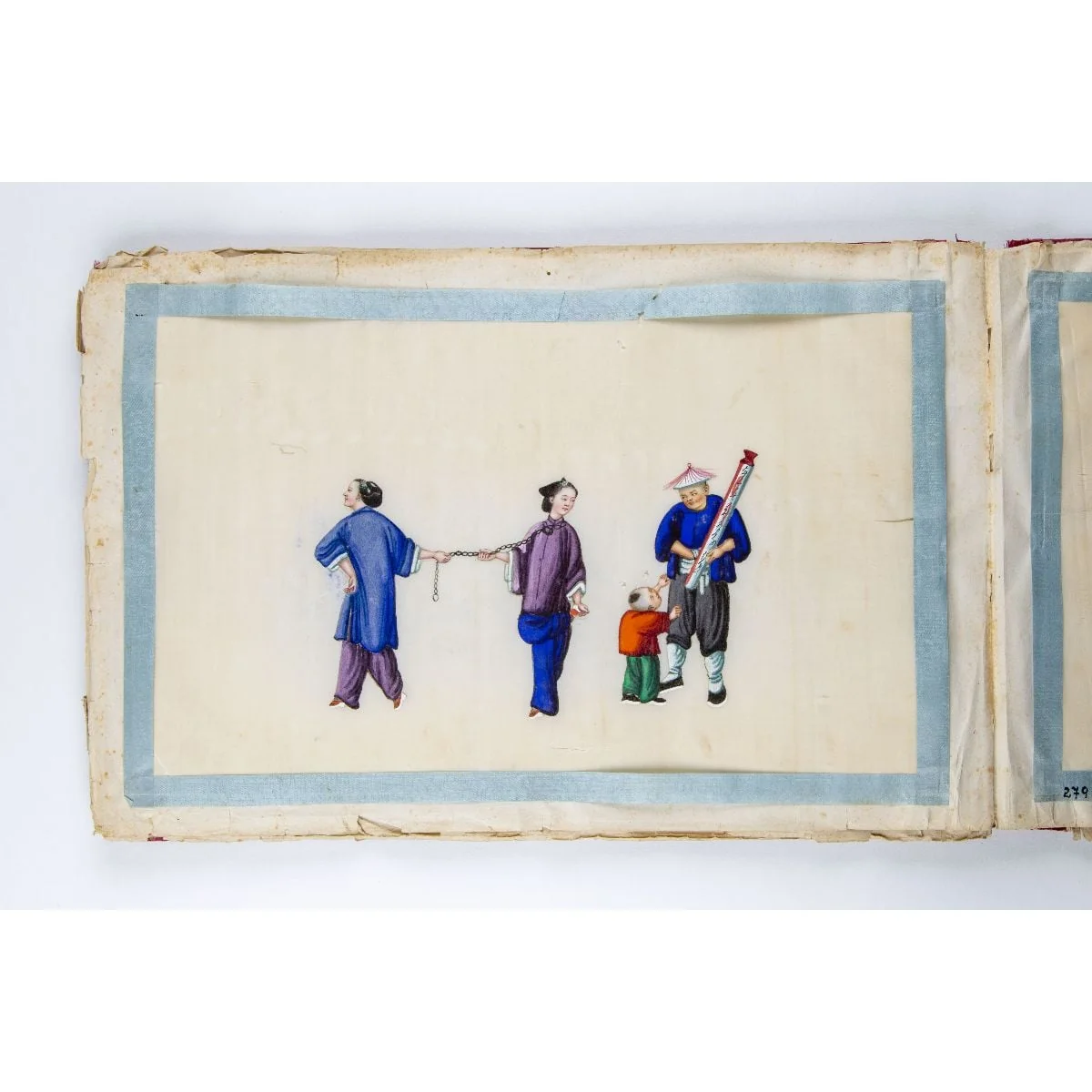 Slika Kaznjenka na verigi, by anonymous, unspecified, 1850