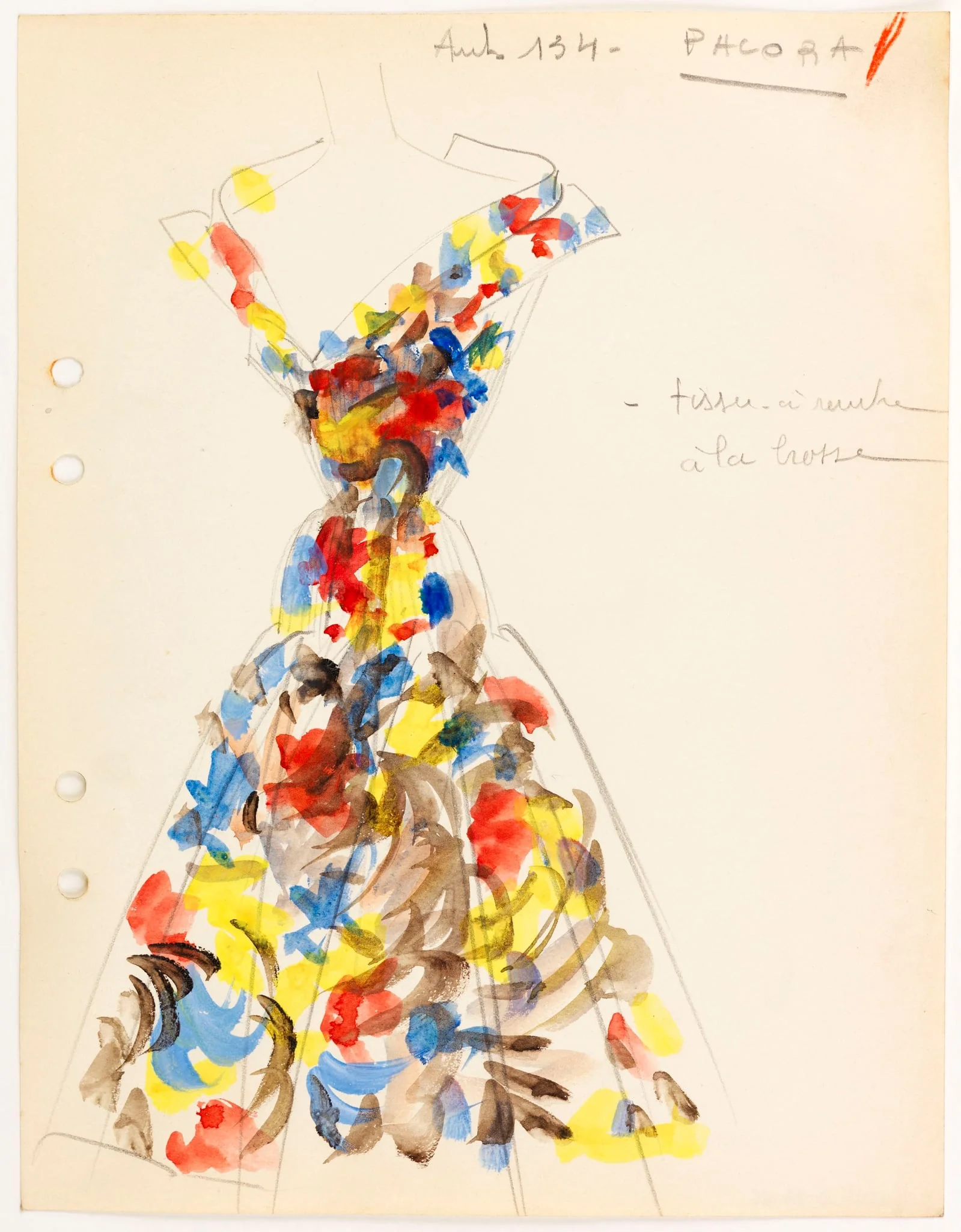 Pacora, by Carven, 1952