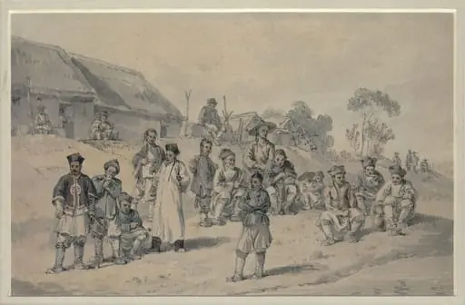 Chinese Observing the British (Lord Macartney's) Embassy