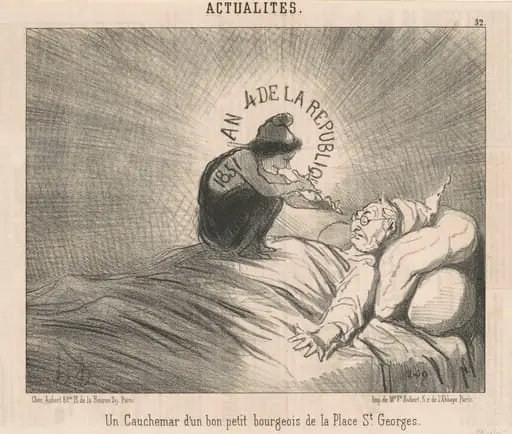 Un cauchemar d'un ...Bourgeois de la Place St. Georges
