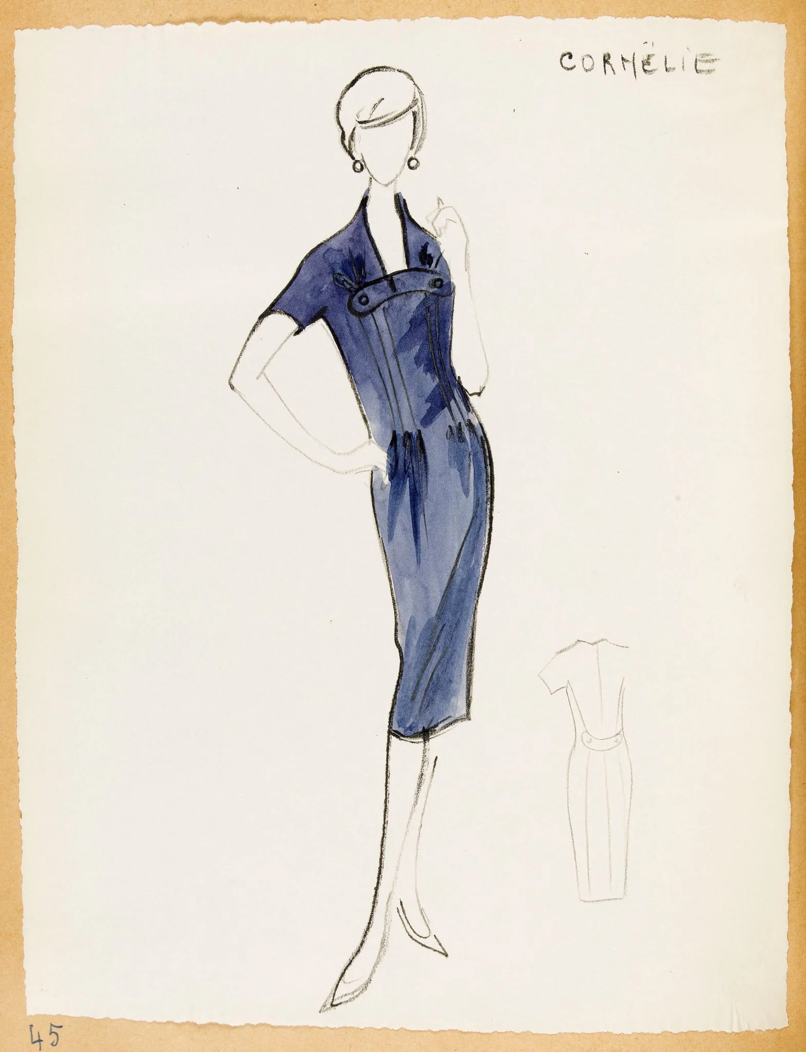 Cormélie, by Carven, 1957