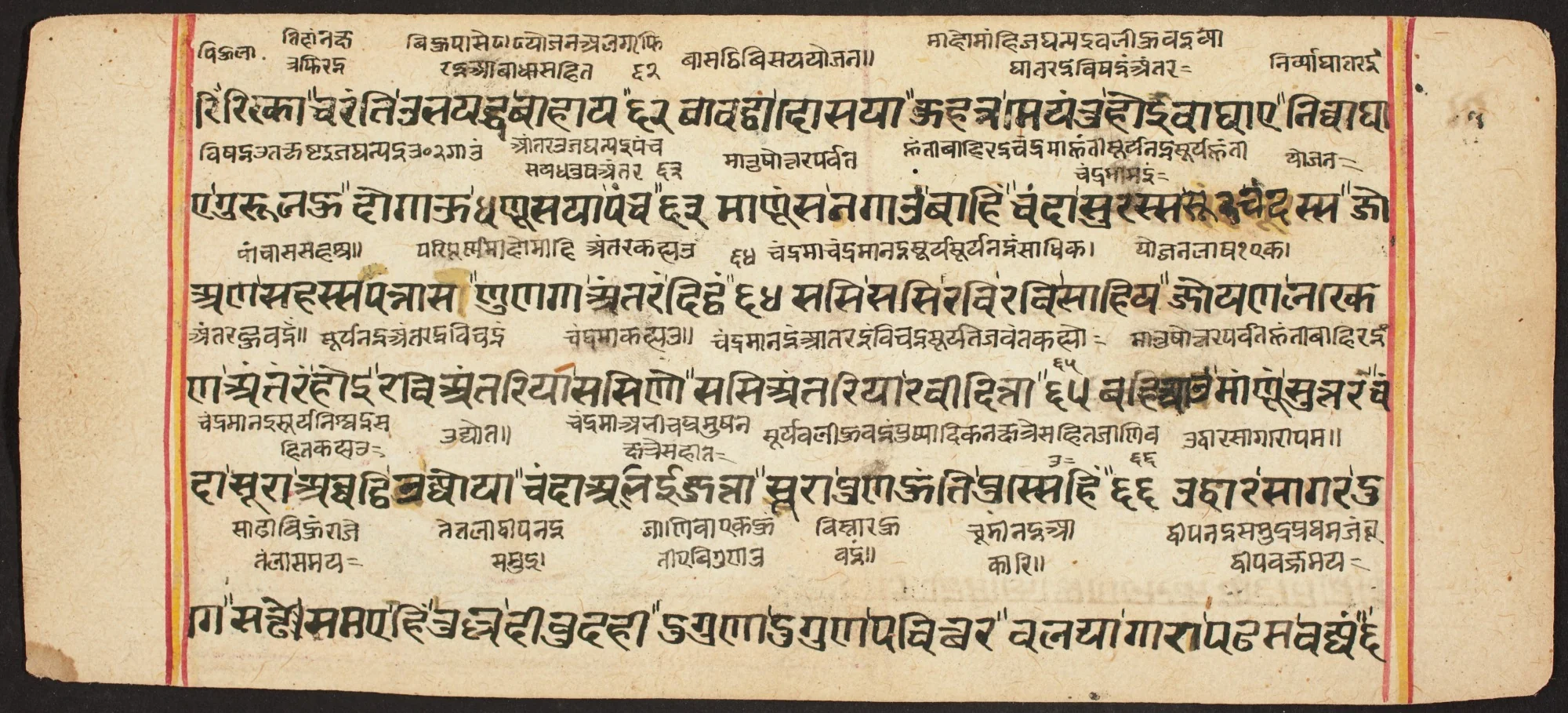 Tantric Manuscript "Sangrahani Sutra", by Unknown, unspecified