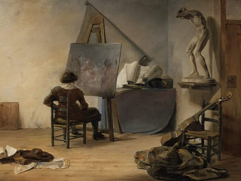 Interior of a Painter's Studio