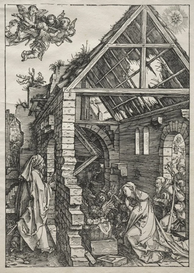 Life of the Virgin:  The Nativity, by Albrecht Dürer, 1504