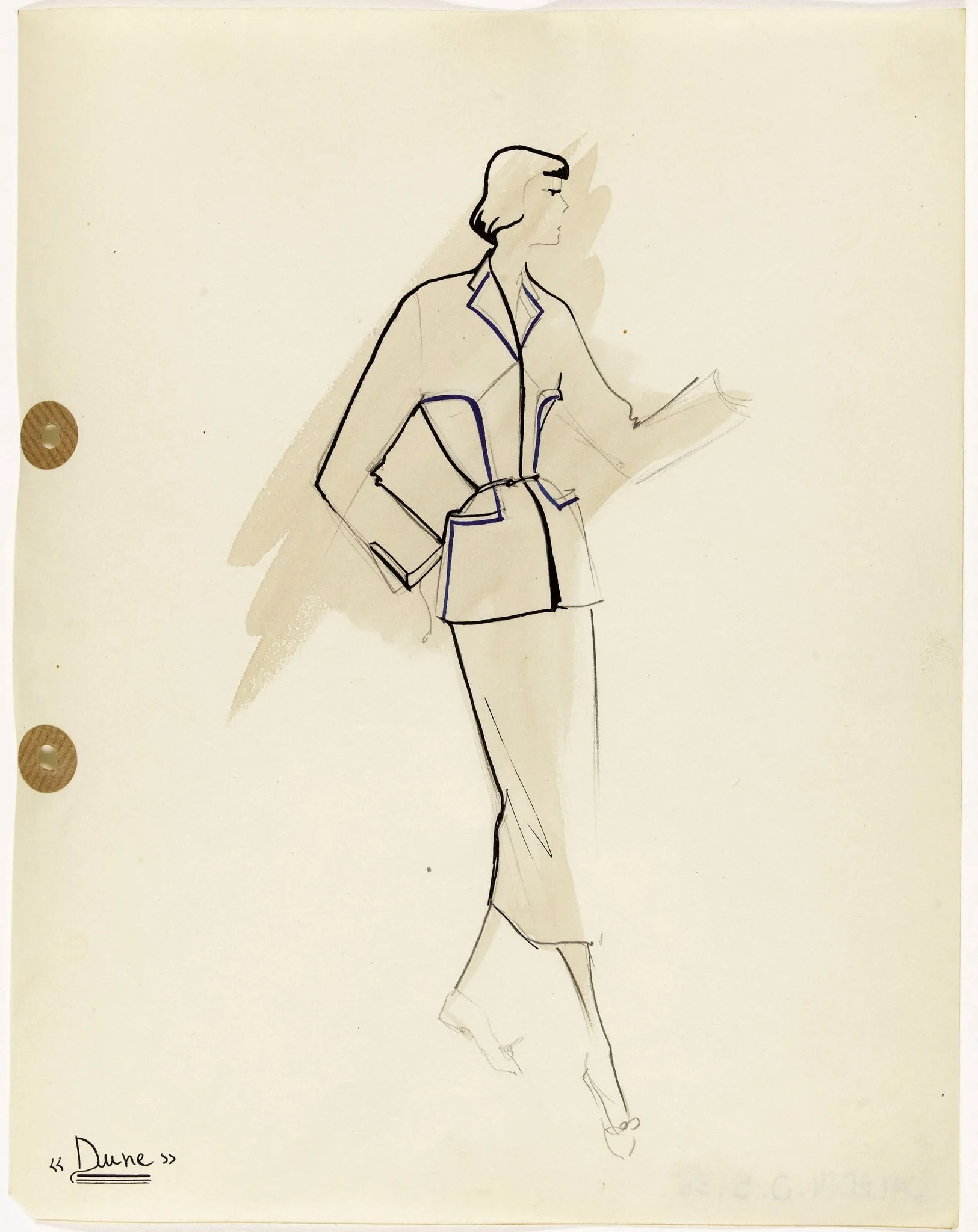 'Dune', by Marie-Louise Carven, 1949