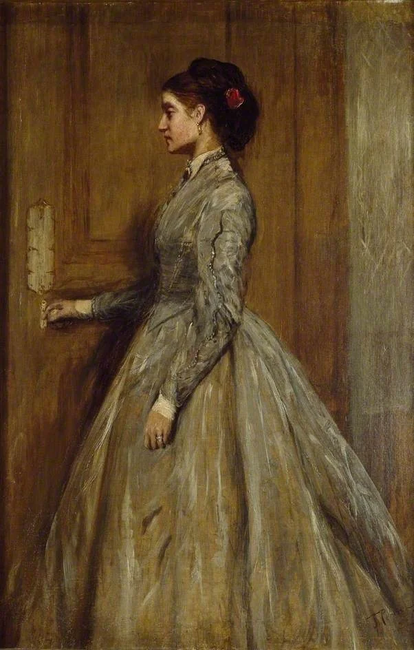 Portrait of the Artist's Wife, by John Pettie, oil, 1865
