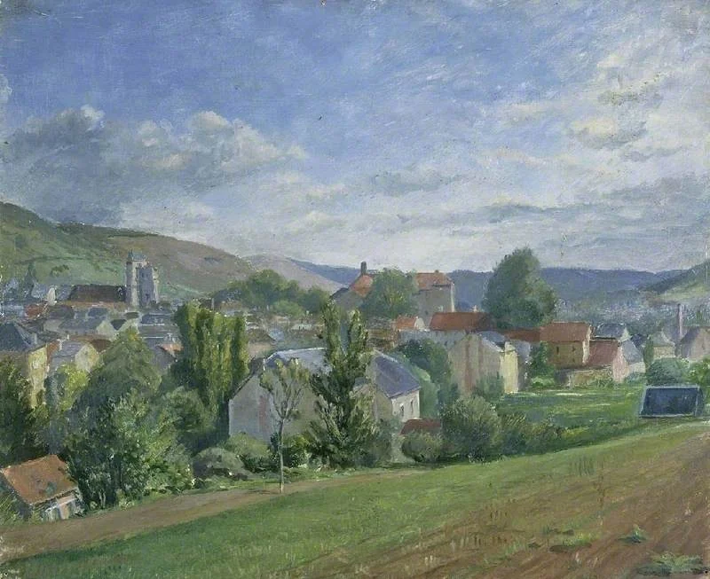 Souillac, by Leverton Harris, oil, 1923