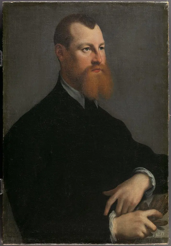 Portrait of Sigismund Augustus (1520-1572) with gloves