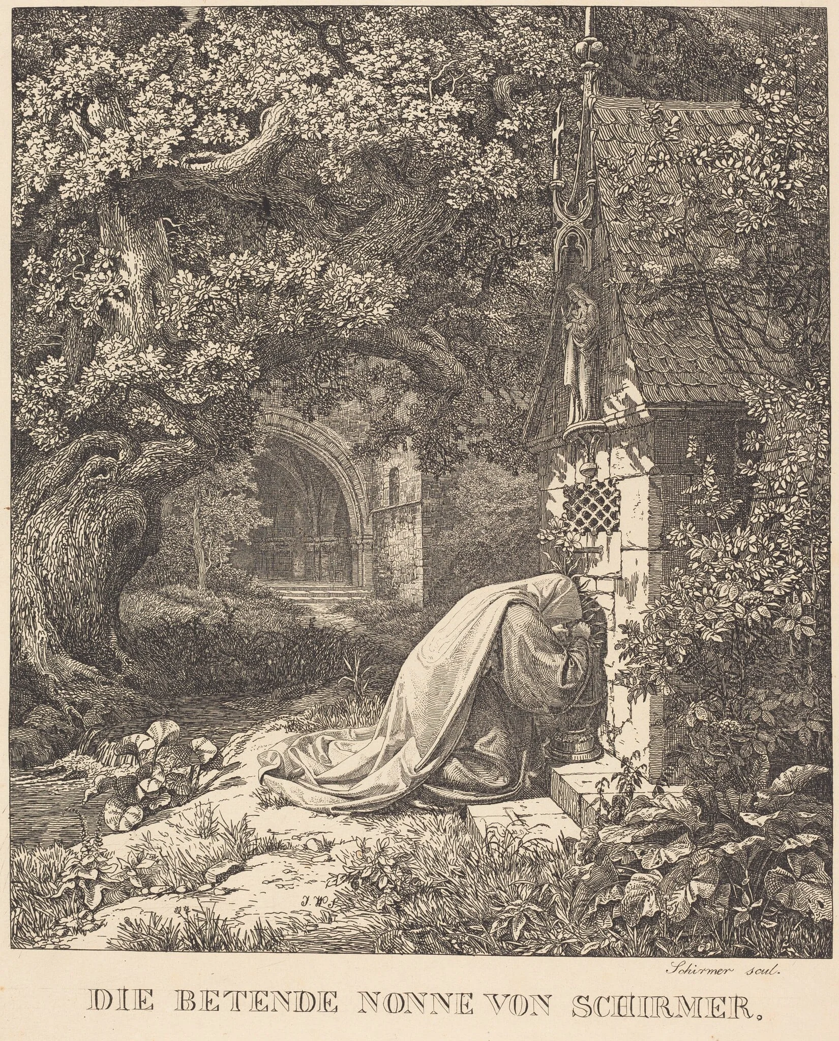 Die betende nonne (The Praying Nun)