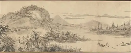 明    王紱    江山漁樂圖    卷|Joys of the Fisherman