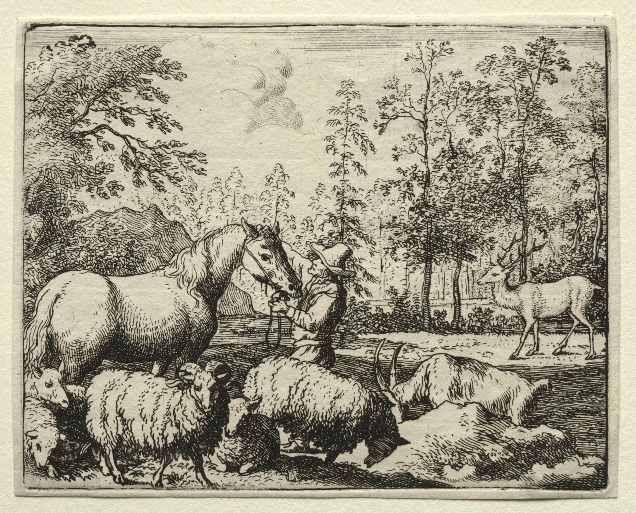 Reynard the Fox:  The Jealous Horse, by Allart van Everdingen, 1662