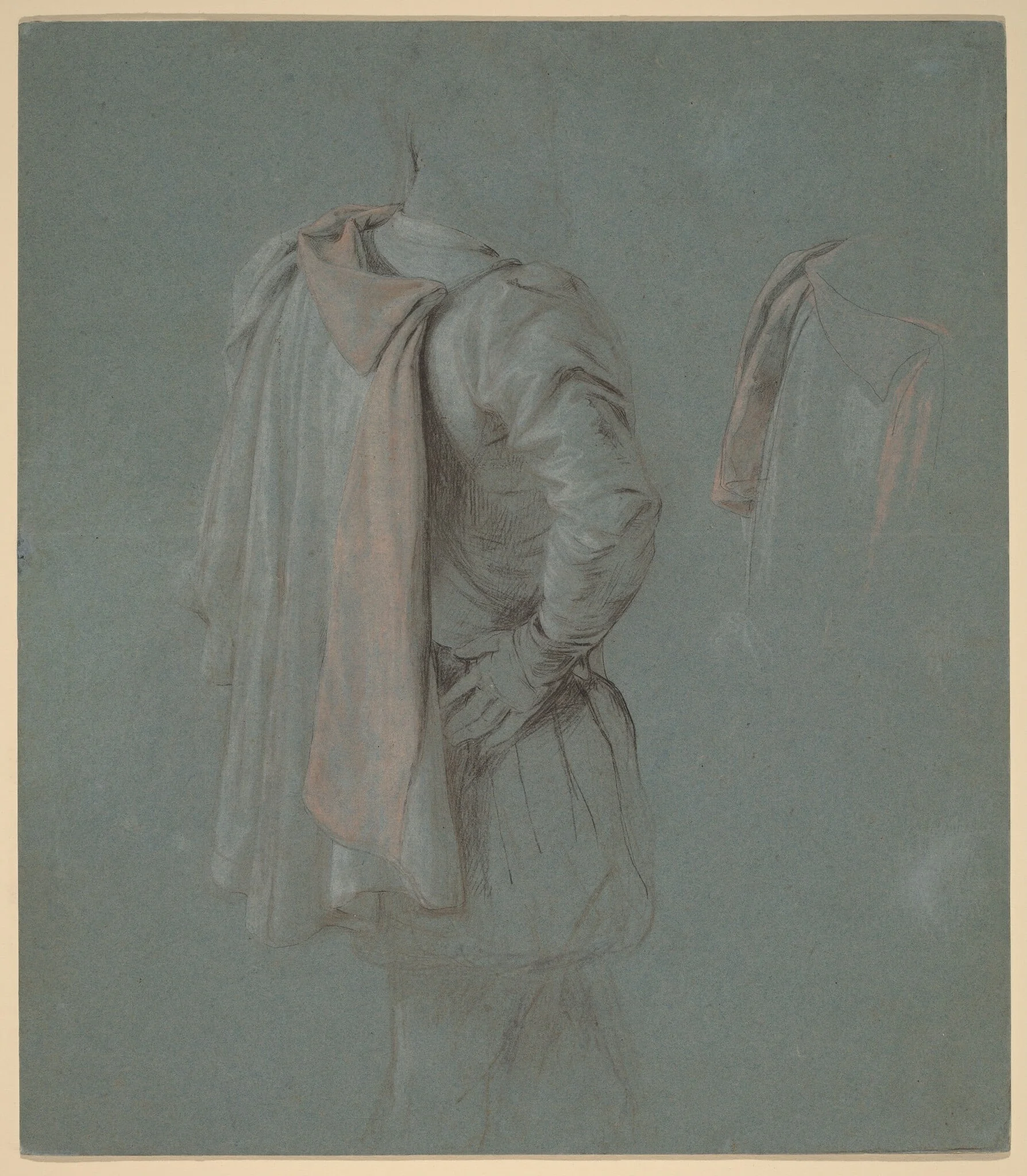 The Cape of Pinzon, by John Vanderlyn, chalk, 1838