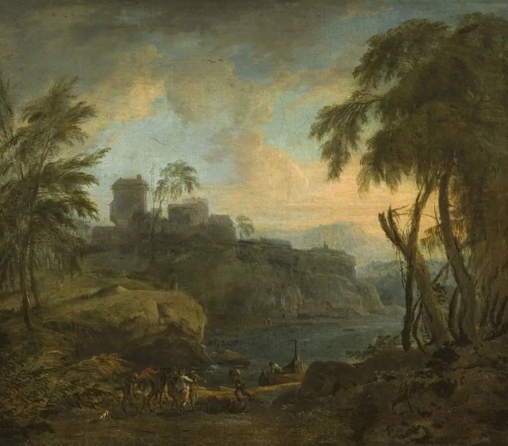Ideal Landscape (Evening Mood)