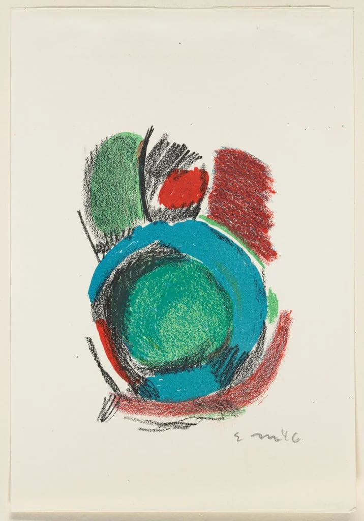 Untitled, by Egon Mathiesen, ink, 1946