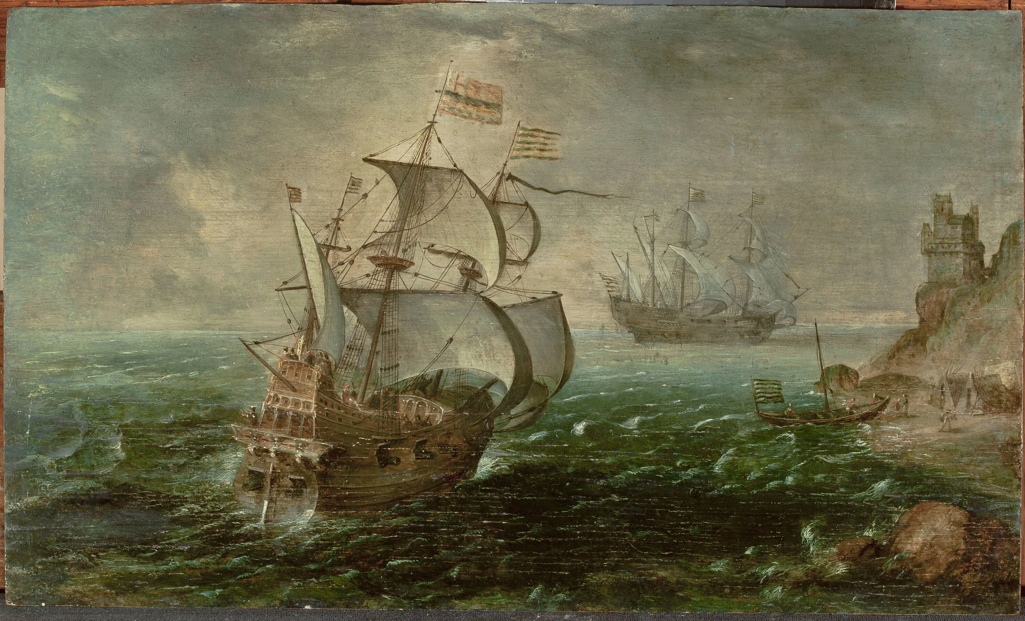 Sail boats on the sea