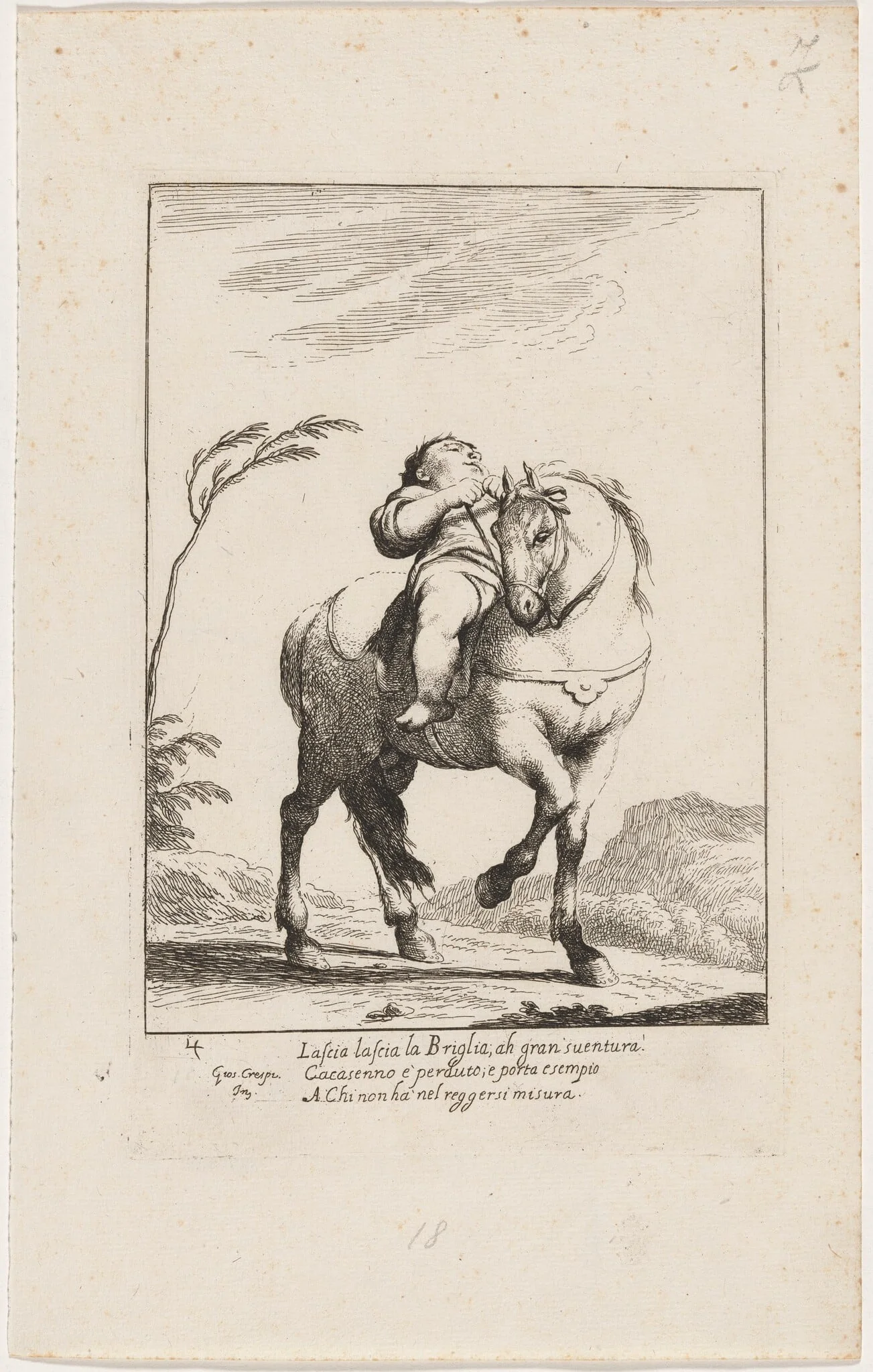 Cacasenno on Horseback