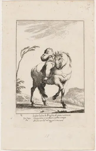 Cacasenno on Horseback