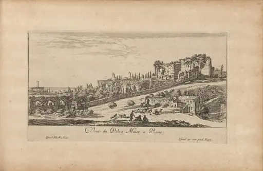 Veuë du Palais Maior a Rome