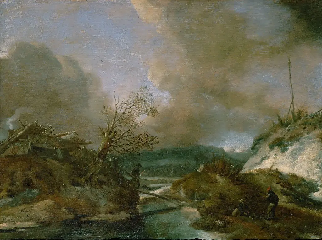 Dune Landscape with a Bridge