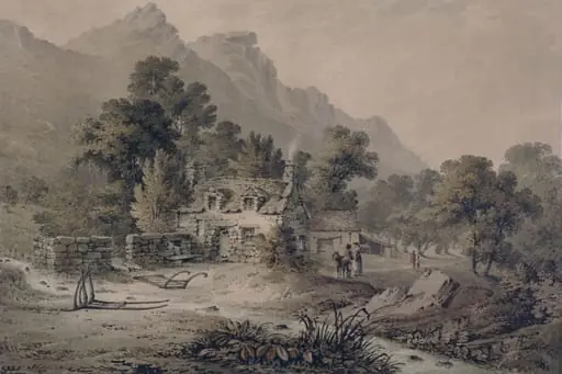 A cottage near Dolgelly