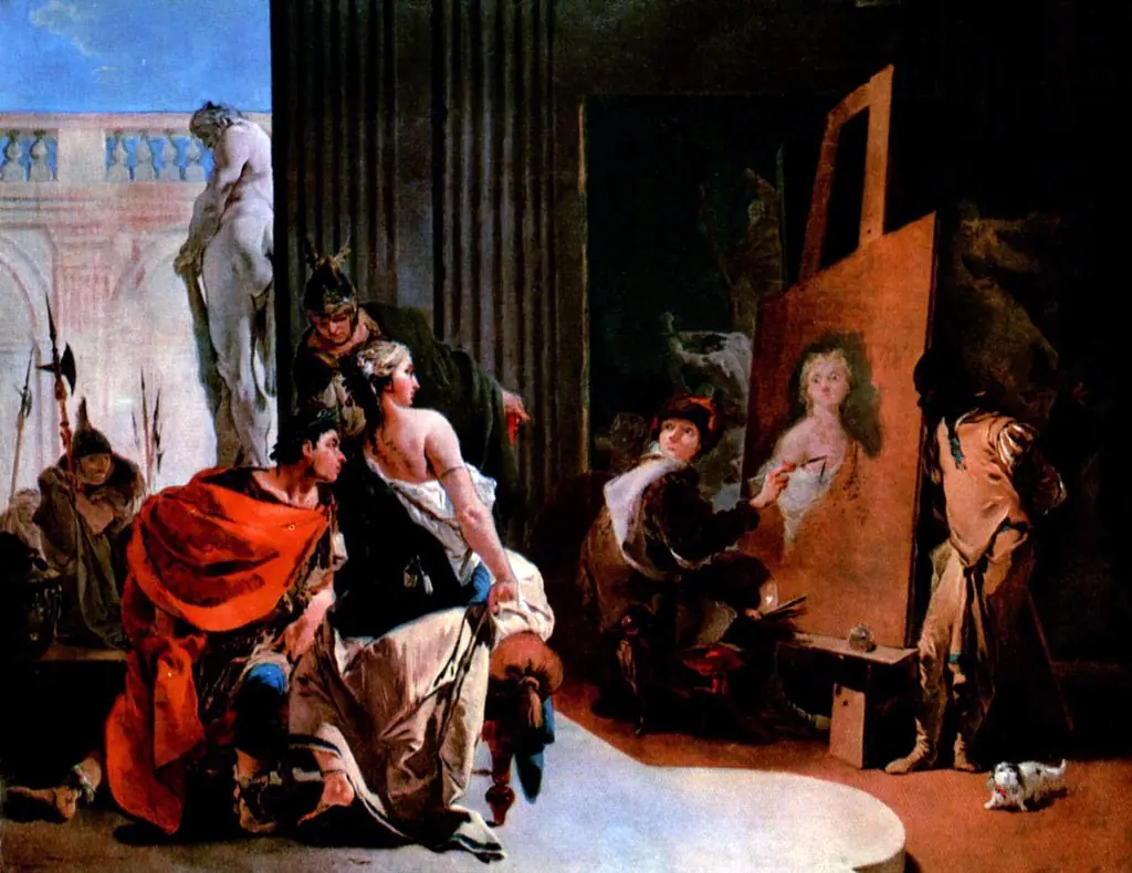 Apelles Painting Campaspe