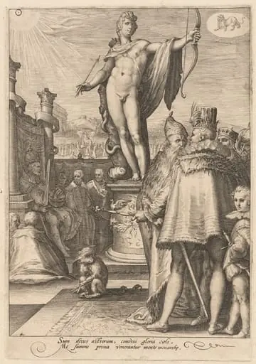 Apollo Presiding Over the Arts of Government
