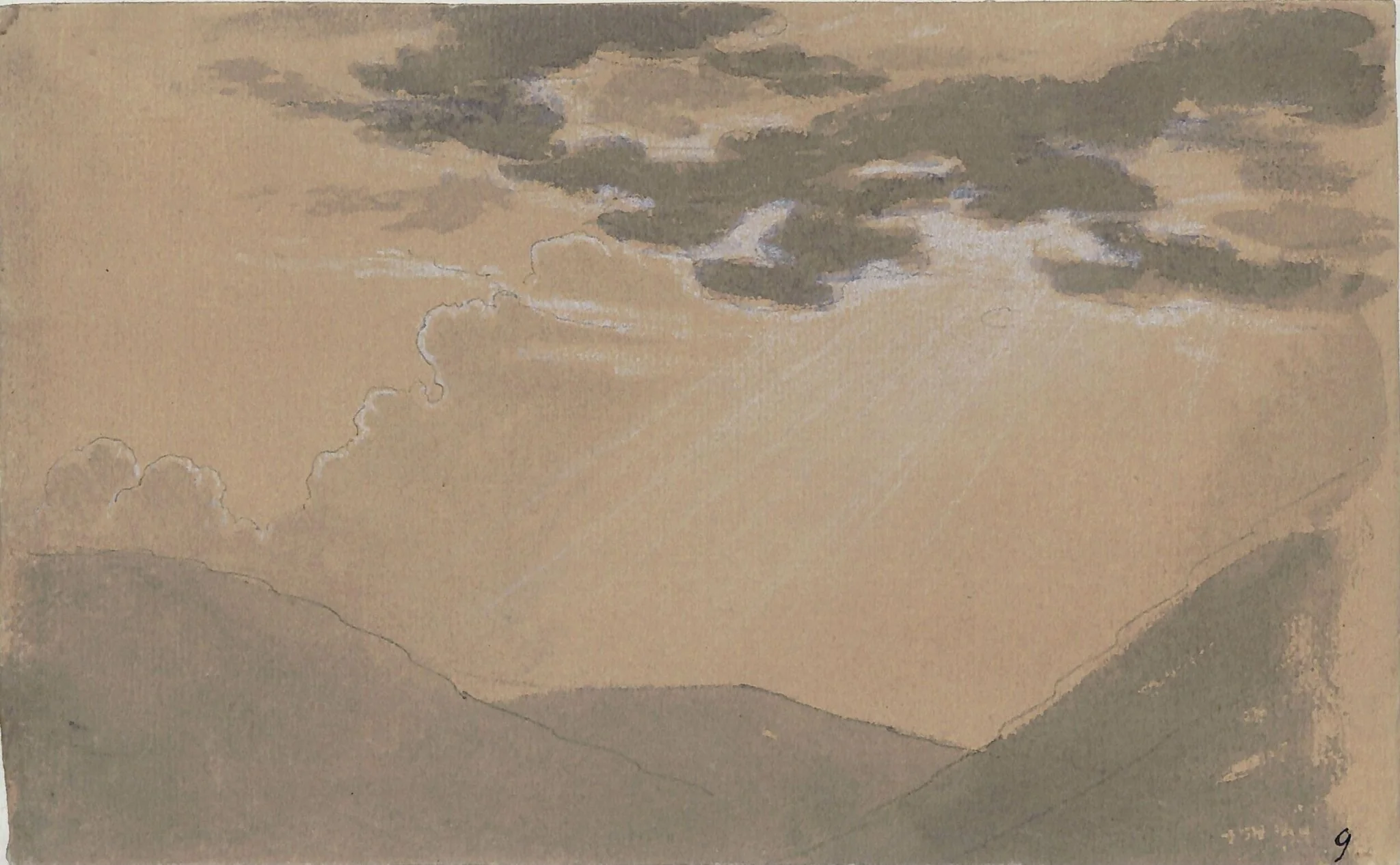 Study of a landscape