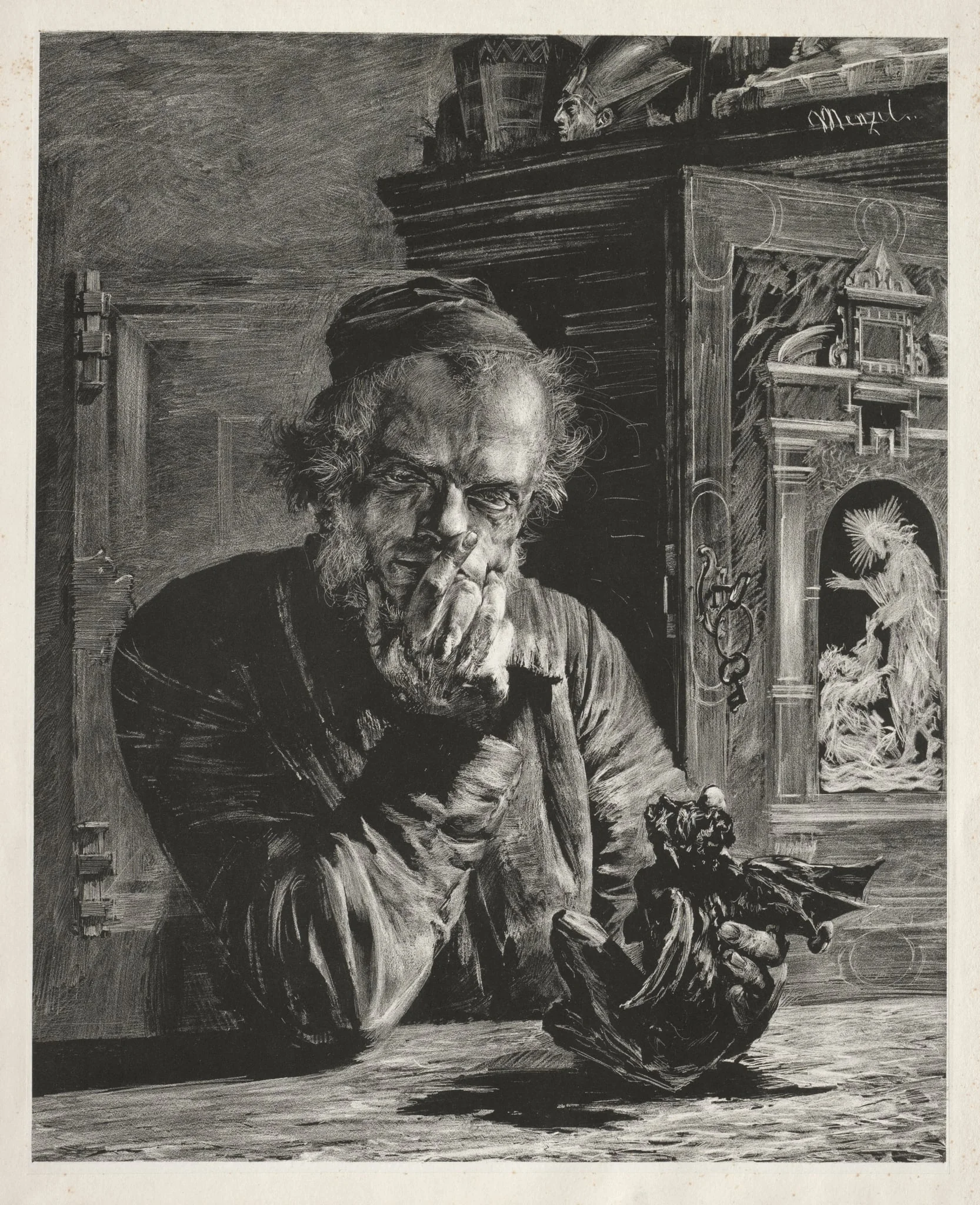 The Antiquary - Self-Portrait