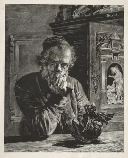 The Antiquary - Self-Portrait