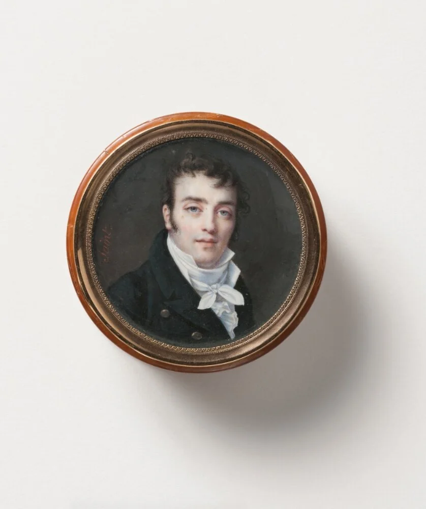 Unknown Man, by Daniel Saint, unspecified, 1822