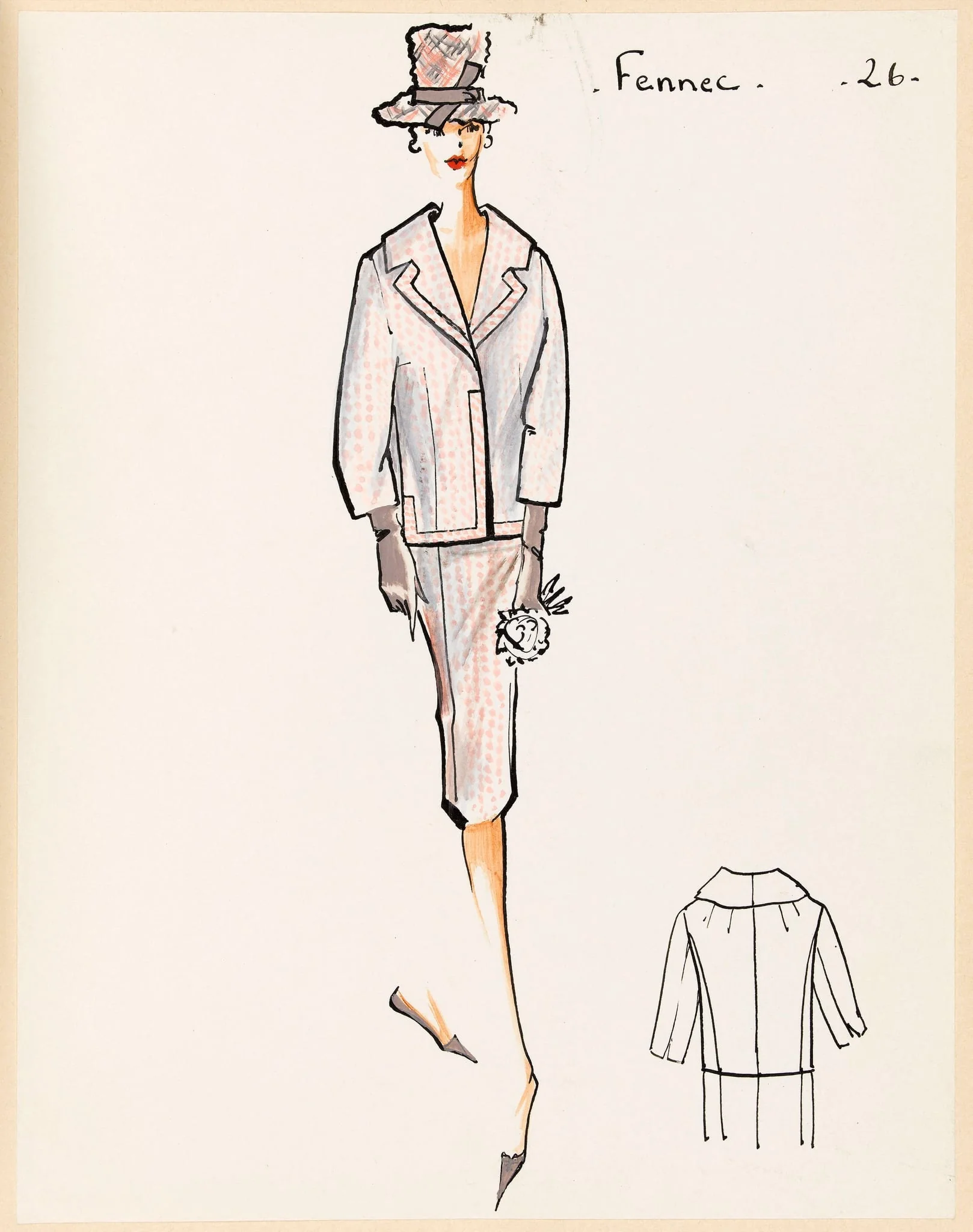 Fennec, by Carven, 1959
