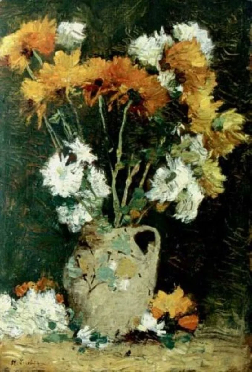 Tufănele în ulcică, by Ștefan Luchian, unspecified, 1902