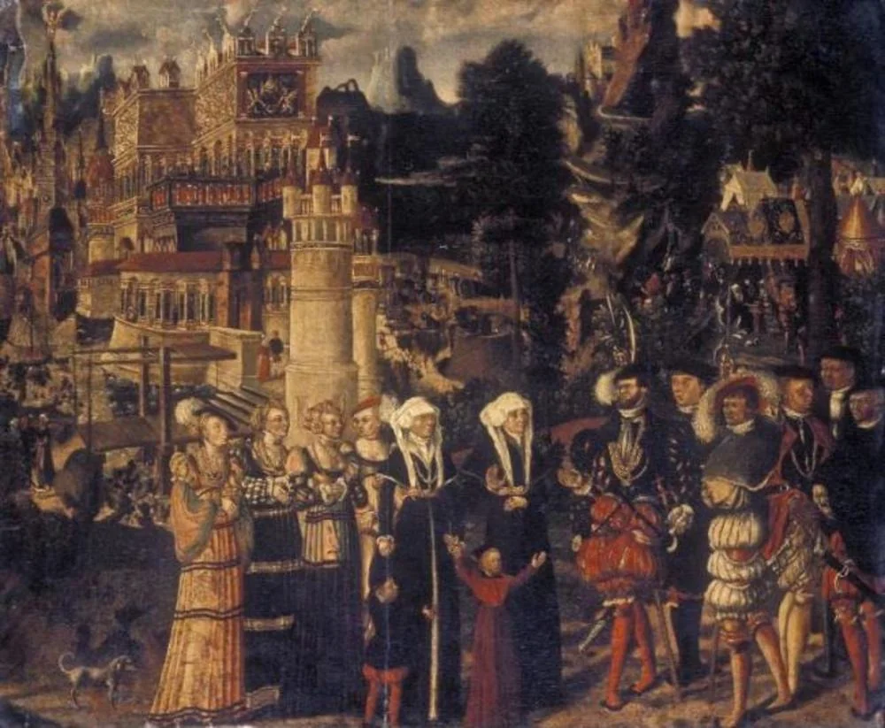 An historical scene