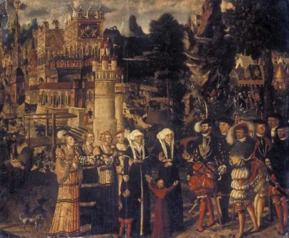 An historical scene