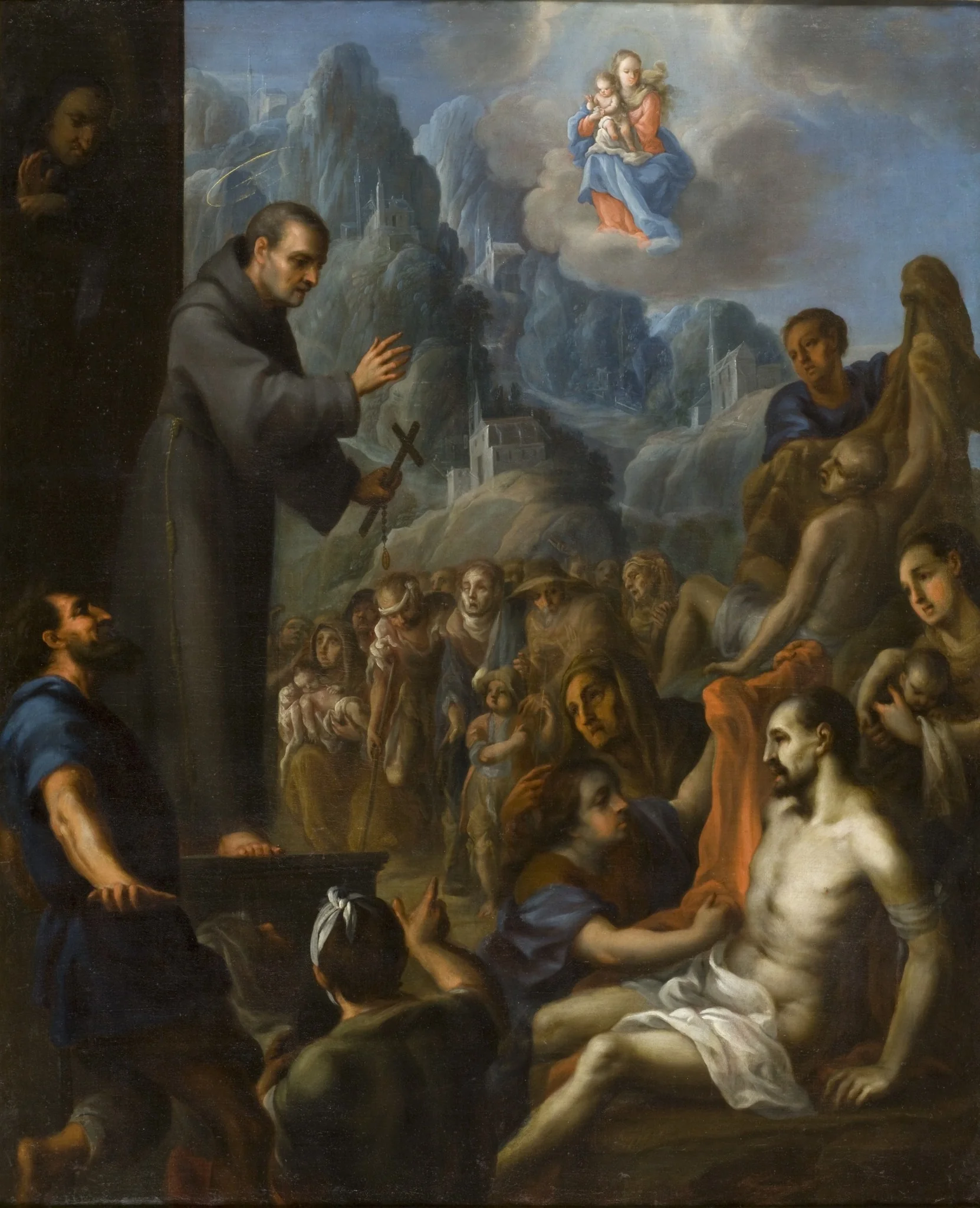 Miracles of Saint Salvador de Horta (Milagros del beato Salvador de Horta), by Unknown, unspecified, 1720