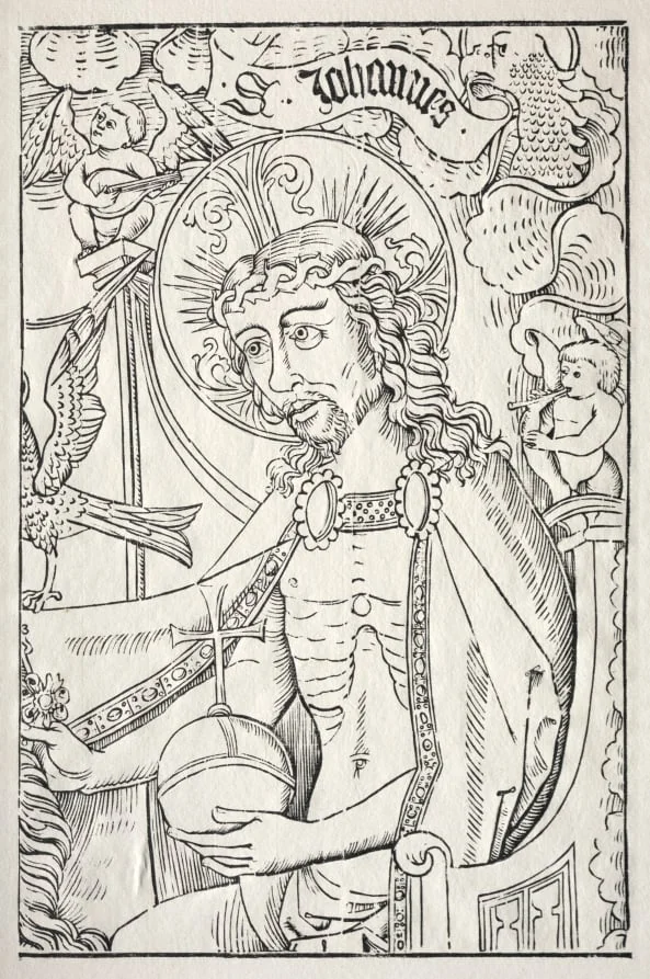 Christus im Halbfigur, by Unknown, 1480